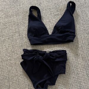 Eberjey Navy Bikini Set